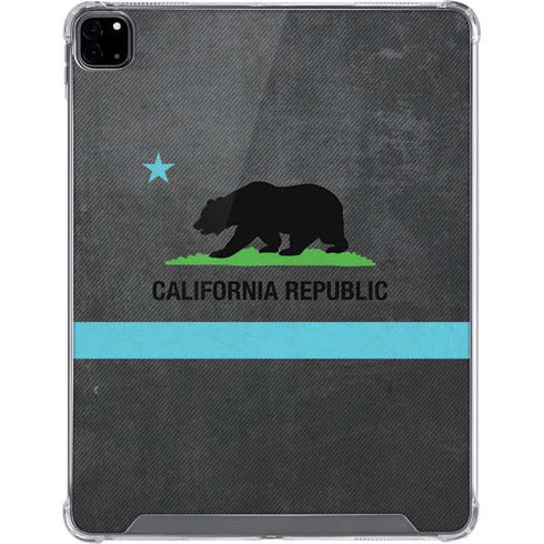 California Neon Republic iPad Pro 12.9in (2020) Clear Case